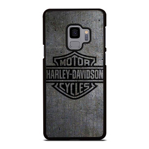 HARLEY DAVIDSON MOTORCYCLES COMPANY LOGO METAL Samsung Galaxy S9 Case Cover