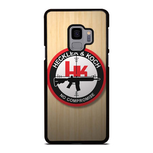 HECKLER AND KOCH WOODEN LOGO Samsung Galaxy S9 Case Cover