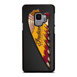 INDIAN MOTOR CYCLE CARBON LOGO Samsung Galaxy S9 Case Cover