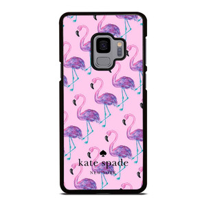KATE SPADE NEW YORK LOGO FLAMENGOS PATTERN Samsung Galaxy S9 Case Cover