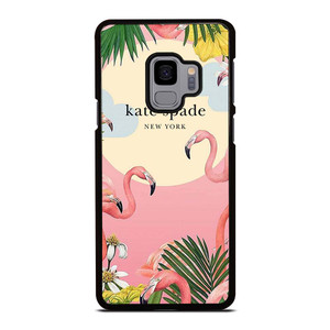 KATE SPADE NEW YORK LOGO FLORAL FLAMENGOS Samsung Galaxy S9 Case Cover