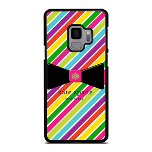 KATE SPADE NEW YORK LOGO STRIPE RIBBON ICON Samsung Galaxy S9 Case Cover