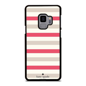 KATE SPADE NEW YORK STRIPES RED WHITE Samsung Galaxy S9 Case Cover
