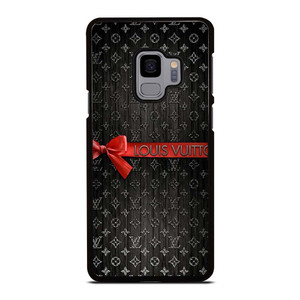 LOUIS VUITTON LV LOGO PATTERN RED RIBBON Samsung Galaxy S9 Case Cover