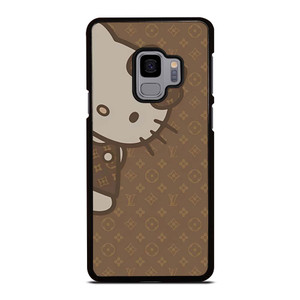 LOUIS VUITTON LV PATTERN LOGO HELLO KITTY Samsung Galaxy S9 Case Cover