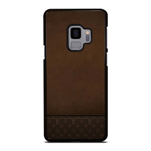 LOUIS VUITTON PARIS LV LOGO LEATHER BAG Samsung Galaxy S9 Case Cover