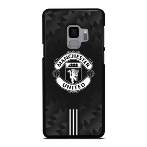 MANCHESTER UNITED BLACK LOGO Samsung Galaxy S9 Case Cover
