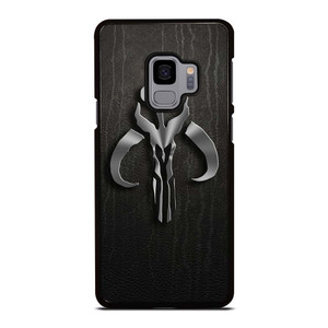 MANDALORIAN LEATHER LOGO Samsung Galaxy S9 Case Cover