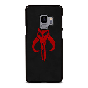 MANDALORIAN RED SKULL LOGO Samsung Galaxy S9 Case Cover