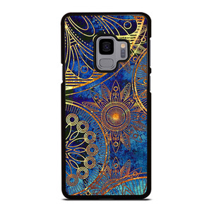 MANDELA BLUE GOLD PATTREN Samsung Galaxy S9 Case Cover