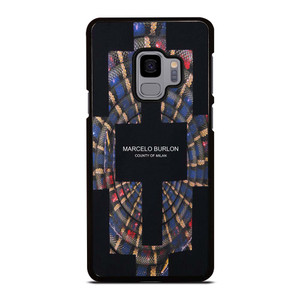 MARCELO BURLON COUNTY OF MILAN LOGO Samsung Galaxy S9 Case Cover