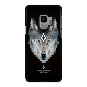 MARCELO BURLON WOLF LOGO Samsung Galaxy S9 Case Cover