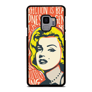 MARILYN MONROE ART QUOTE Samsung Galaxy S9 Case Cover