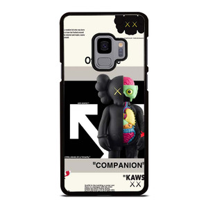OFF WHITE KAWS COMPANION Samsung Galaxy S9 Case Cover