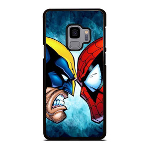 SPIDERMAN VS WOLVERINE MARVEL COMICS Samsung Galaxy S9 Case Cover