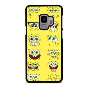 SPONGE BOB MOOD FACE Samsung Galaxy S9 Case Cover