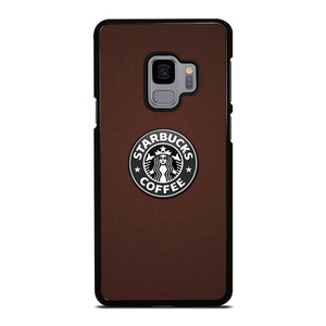 STARBUCKS COFFEE BROWN LOGO Samsung Galaxy S9 Case Cover