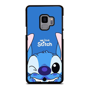 WE LOVE STITCH AND LILO CARTOON Samsung Galaxy S9 Case Cover