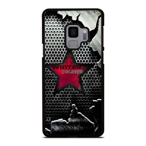 WINTER SOLDIER METAL LOGO AVENGERS Samsung Galaxy S9 Case Cover