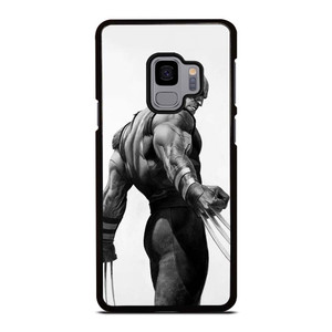 WOLVERINE X-MEN BLACK WHITE ART Samsung Galaxy S9 Case Cover