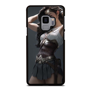 WONDER WOMAN BEAUTIFUL SUPERHERO DC COMIC Samsung Galaxy S9 Case Cover