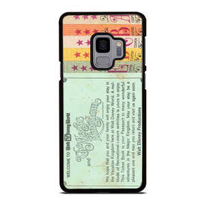 WORLD DISNEY TICKET BOOK Samsung Galaxy S9 Case Cover