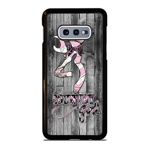 CAMO BROWNING PINK GIRL Samsung Galaxy S10e Case Cover