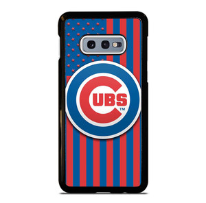 CHICAGO CUBS LOGO BASEBALL TEAM USA FLAG Samsung Galaxy S10e Case Cover