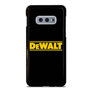 DEWALT LOGO BLACK Samsung Galaxy S10e Case Cover