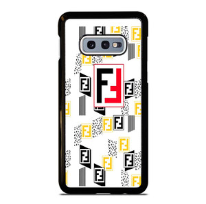 FENDI ROMA LOGO WHITE Samsung Galaxy S10e Case Cover