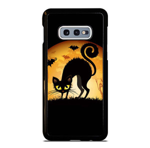 HALLOWEEN BLACK CAT Samsung Galaxy S10e Case Cover