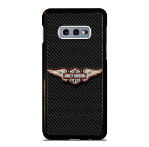 HARLEY DAVIDSON LOGO MOTORCYCLES COMPANY CARBON Samsung Galaxy S10e Case Cover