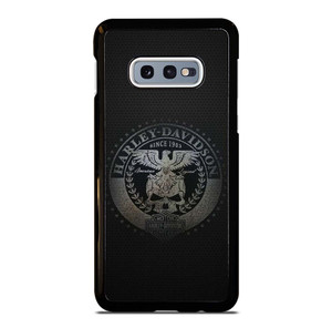 HARLEY DAVIDSON MOTORCYCLES COMPANY CARBON LOGO Samsung Galaxy S10e Case Cover