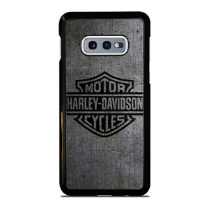 HARLEY DAVIDSON MOTORCYCLES COMPANY LOGO METAL Samsung Galaxy S10e Case Cover