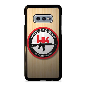 HECKLER AND KOCH WOODEN LOGO Samsung Galaxy S10e Case Cover