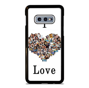 I LOVE LUKE BRYAN COLLAGE Samsung Galaxy S10e Case Cover