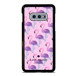 KATE SPADE NEW YORK LOGO FLAMENGOS PATTERN Samsung Galaxy S10e Case Cover