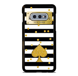 KATE SPADE NEW YORK LOGO GOLDEN POLKADOTS ICON Samsung Galaxy S10e Case Cover