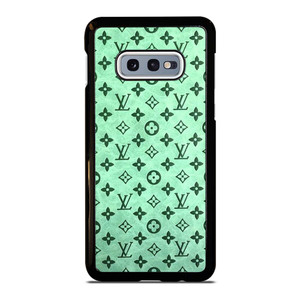 LOUIS VUITTON LOGO GREEN ICON PATTERN Samsung Galaxy S10e Case Cover
