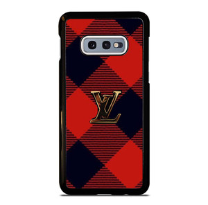 LOUIS VUITTON LV LOGO PATTERN RED Samsung Galaxy S10e Case Cover
