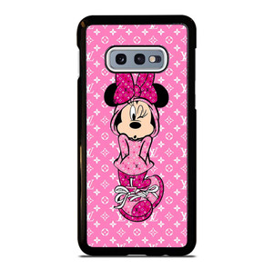 LOUIS VUITTON LV LOGO PINK MINNIE MOUSE Samsung Galaxy S10e Case Cover