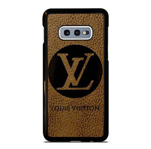 LOUIS VUITTON PARIS LV LOGO LEATHER Samsung Galaxy S10e Case Cover
