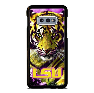 LSU TIGERS LOUISIANA STATE UNIVERSITY FOOTBALL LOGO Samsung Galaxy S10e Case Cover