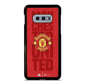 MANCHESTER UNITED FC FOOTBALL LOGO RED DEVILS ICON Samsung Galaxy S10e Case Cover