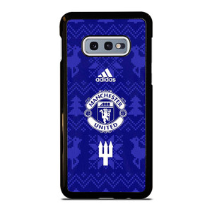 MANCHESTER UNITED FC LOGO FOOTBALL BLUE ICON Samsung Galaxy S10e Case Cover