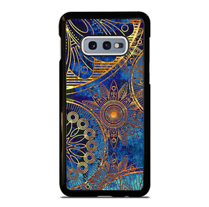 MANDELA BLUE GOLD PATTREN Samsung Galaxy S10e Case Cover