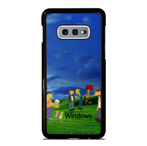 MICROSOFT WINDOWS THE SIMPSONS Samsung Galaxy S10e Case Cover