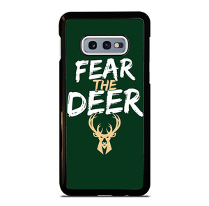 MILWAUKEE BUCKS LOGO BASEBALL FEAR THE DEER Samsung Galaxy S10e Case Cover