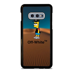 OFF WHITE BART SIMPSONS Samsung Galaxy S10e Case Cover