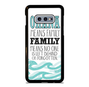 OHANA FAMILY QUOTES STITCH LILLO Samsung Galaxy S10e Case Cover